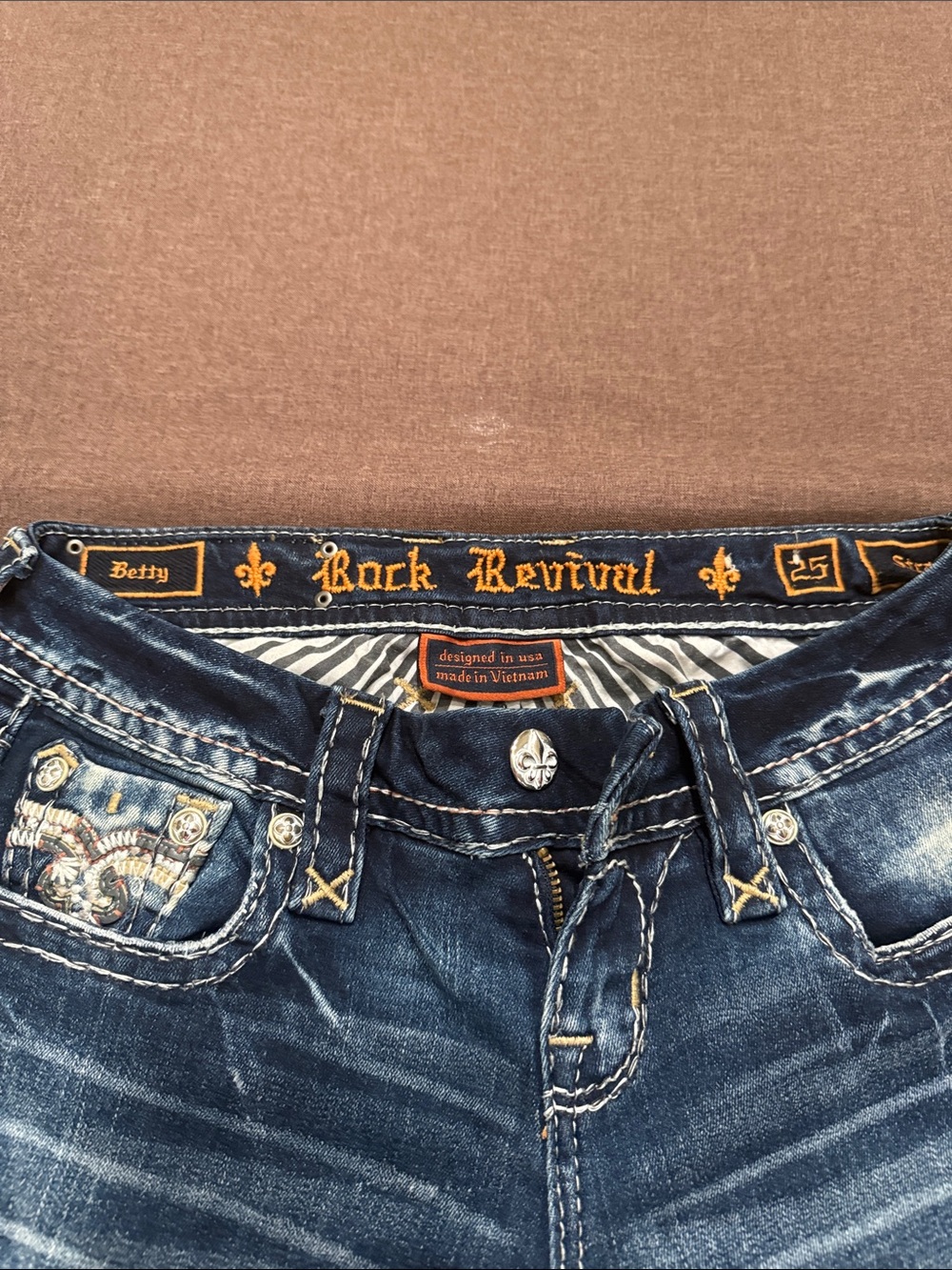 Rock revival Betty straight size 25 - Picture 3 of 3
